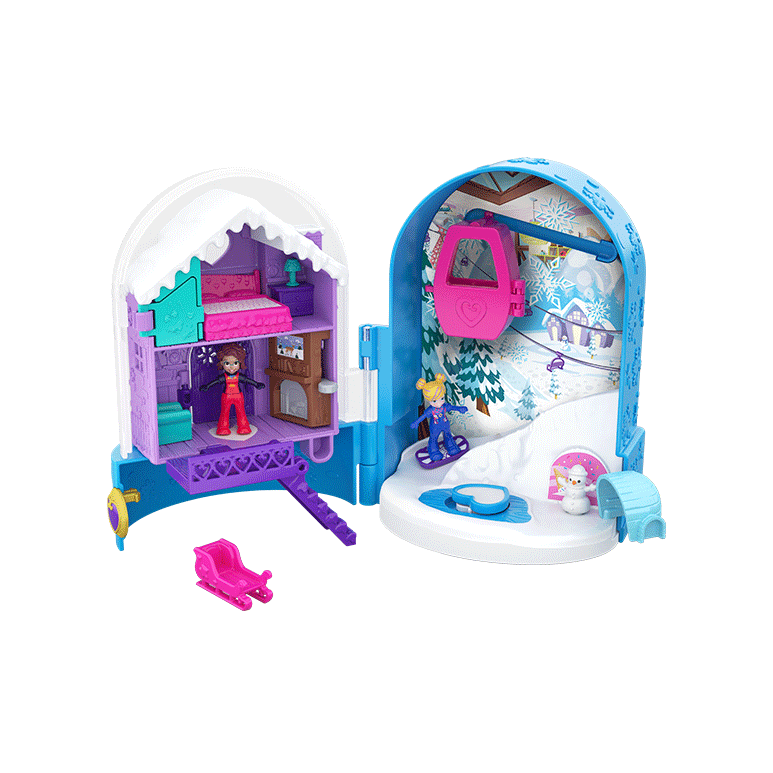 Polly Pocket Pocket World Snow Secret Compact Product - Polly Pocket Big Pocket World (788x788), Png Download