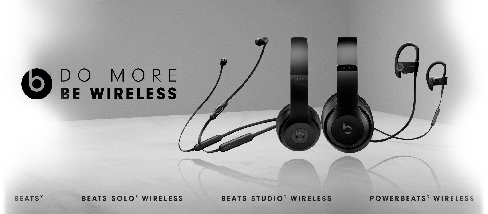 Beats By Dre - Beats Wireless 3 Decade Edition (2076x910), Png Download
