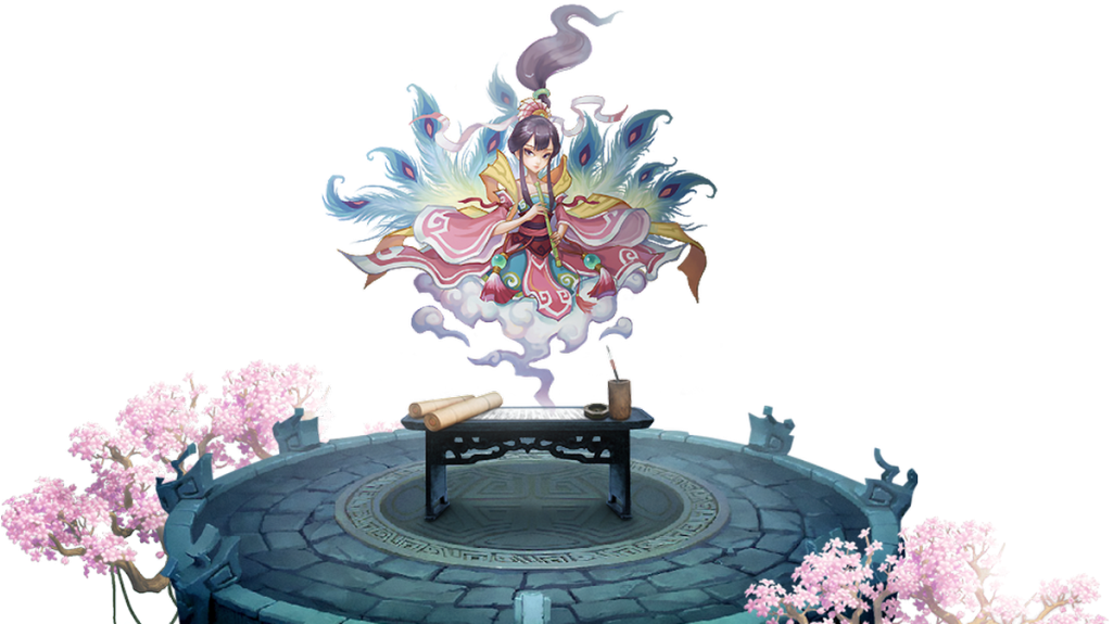 Hand Painted Cartoon Altar Transparent Decorative - Centrepiece (1024x985), Png Download