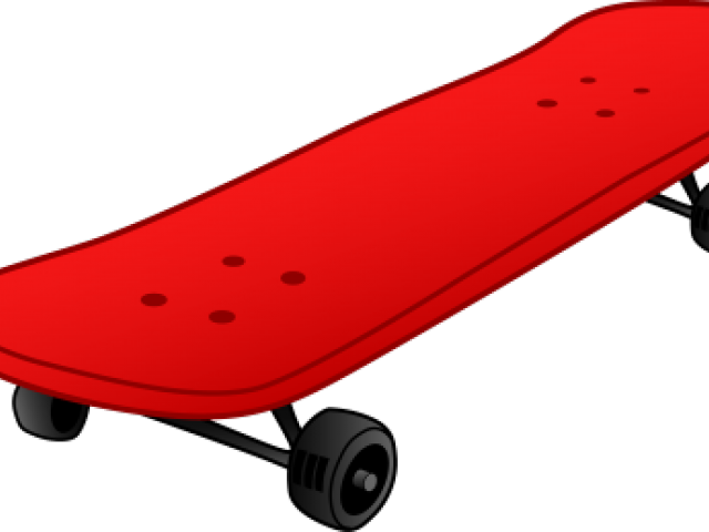 Skateboarding Clipart Transparent Background - Transparent Skateboard Clip Art (640x480), Png Download