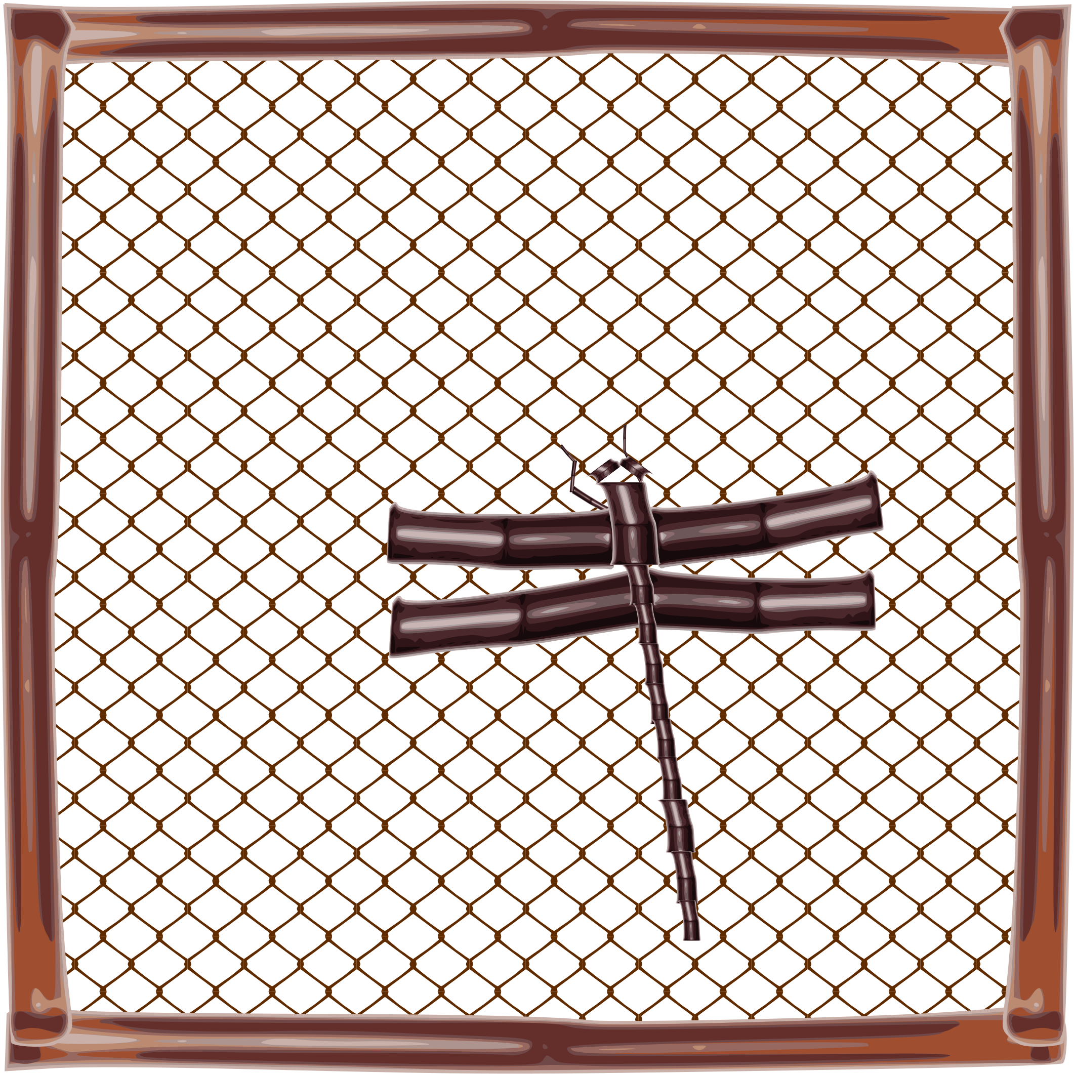 This Free Icons Png Design Of Bamboo Dragonfly (2400x2400), Png Download