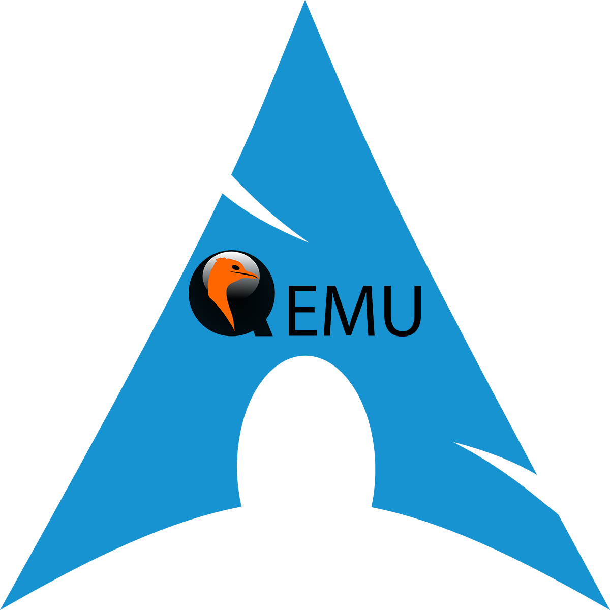 Gpu Passthrough With Qemu On Arch Linux - Arch Linux Icon Kde (1200x1200), Png Download