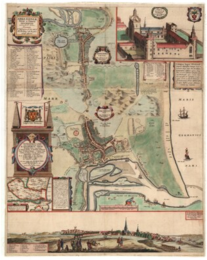 Aberdeen's Pirate History Uncovered - Old Map Of Aberdeen (1184x781), Png Download