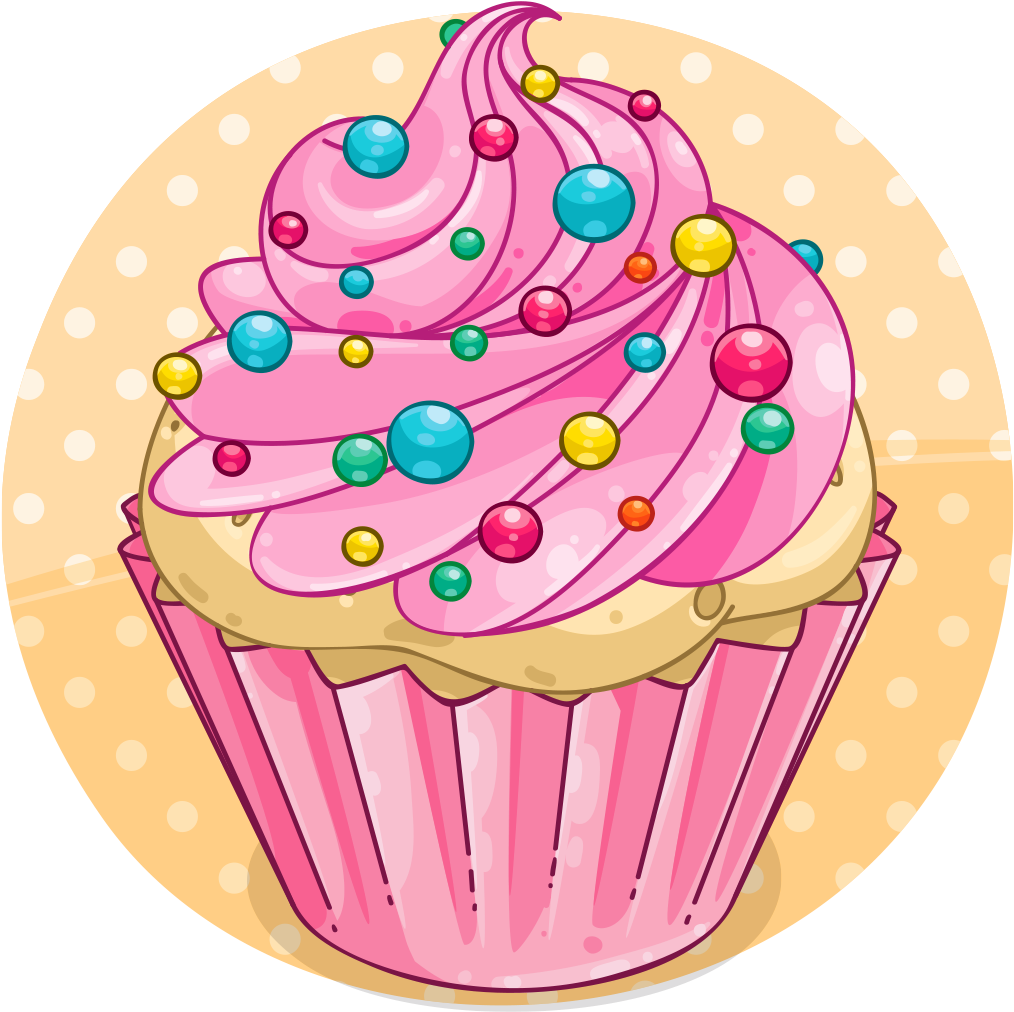 Unicorn Food - Cupcake (1024x1024), Png Download