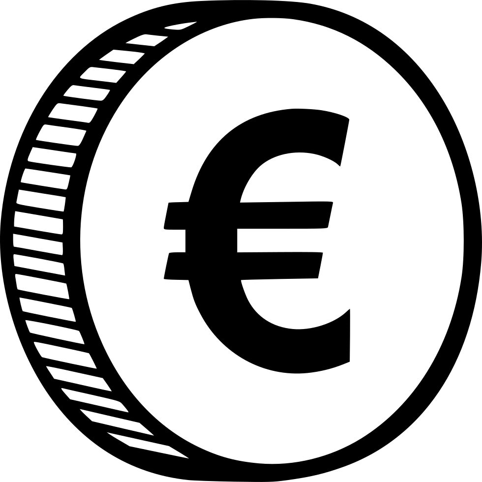 Png File Svg - Piggy Bank Icon Euro (980x980), Png Download