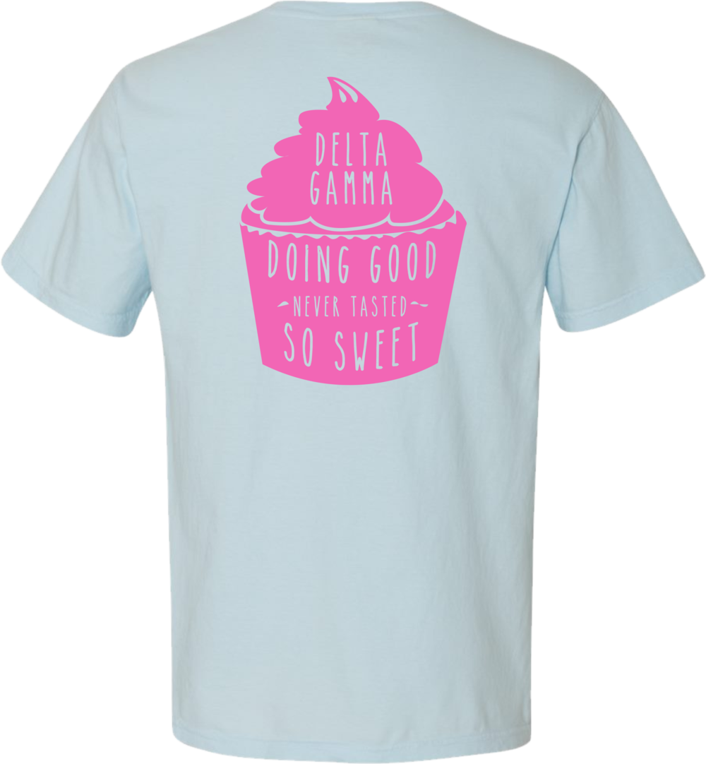 Dg Desserts Doing Good Cupcake - Skyline (1000x1082), Png Download