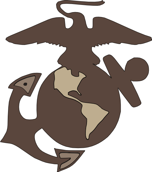 Marine Logo 2 Png (528x597), Png Download