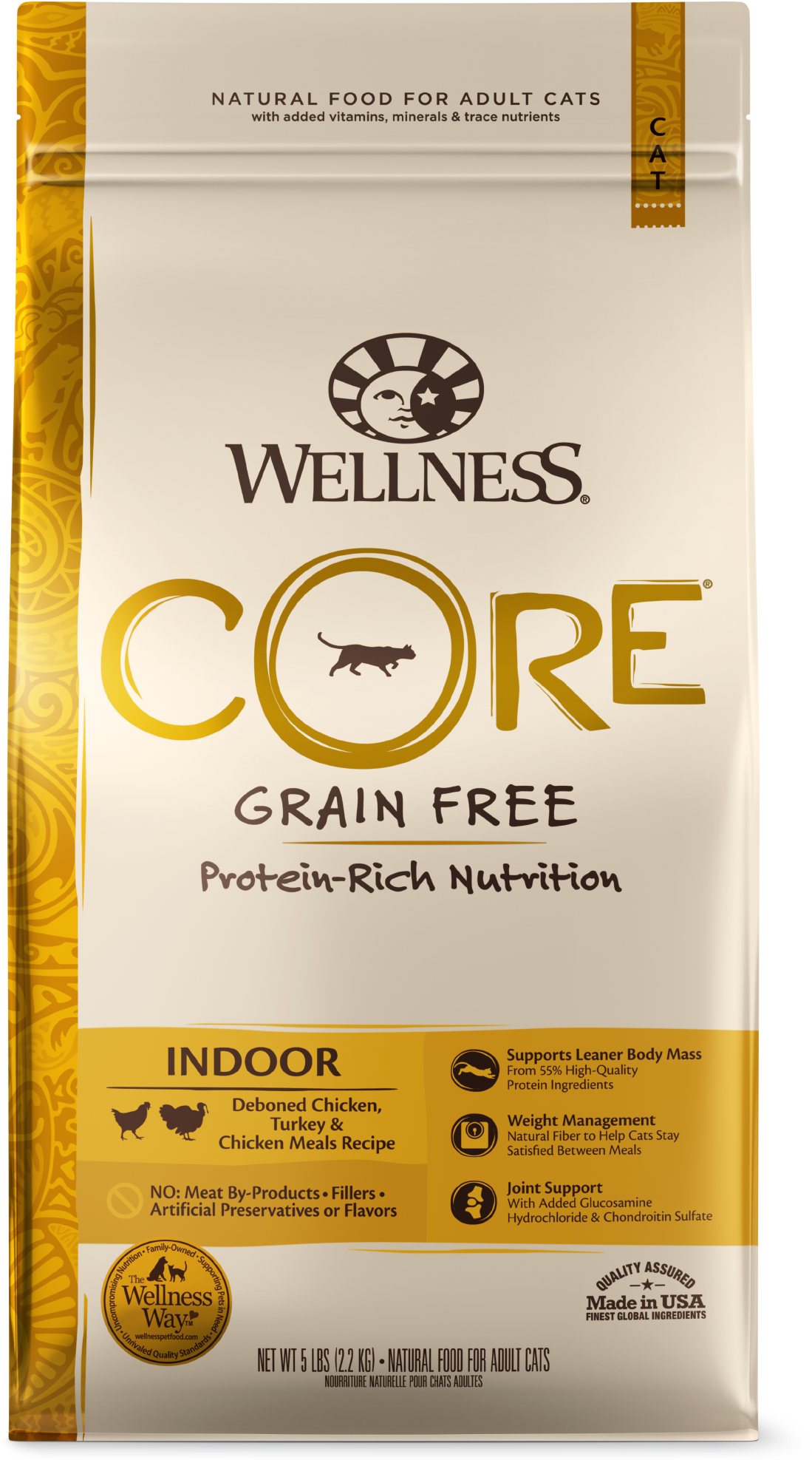 Core Indoor Dry - Wellness Core Cat Food (2000x2000), Png Download