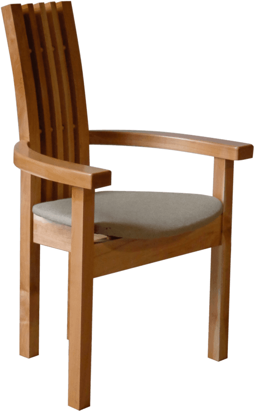 Silla Con Apoyabrazos - Chair (768x1024), Png Download