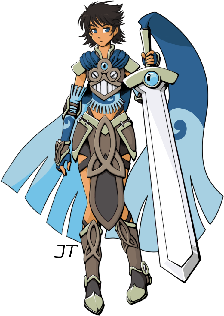 I Drew These 5 Years Ago And I Think They're Still - Honedge Cosplay (800x1200), Png Download
