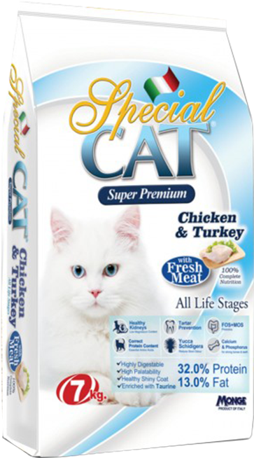 Special Cat Chicken & Turkey - Special Cat Food For Kitten (800x800), Png Download