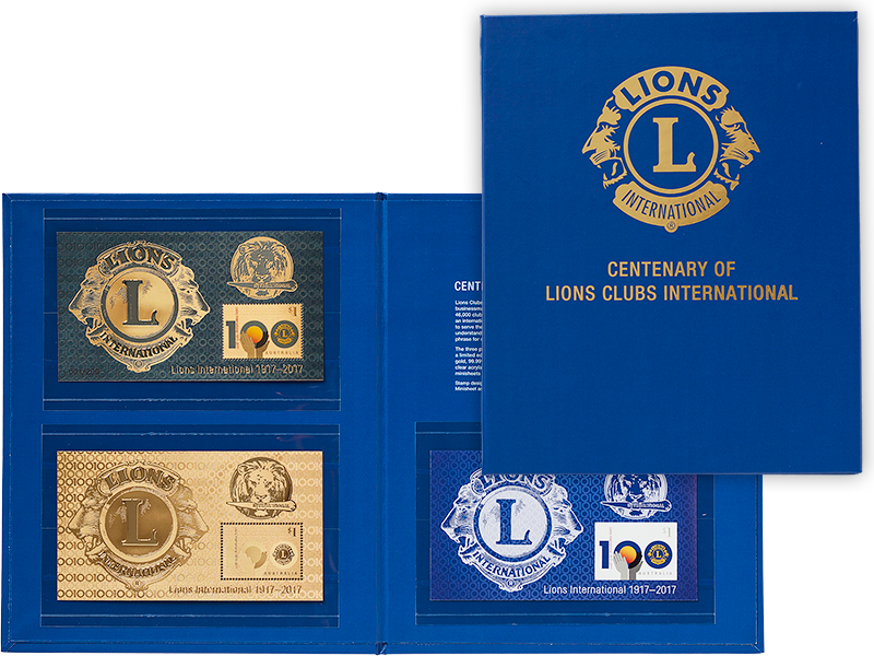 Download Lions Clubs International Gold Minisheet Collection Full
