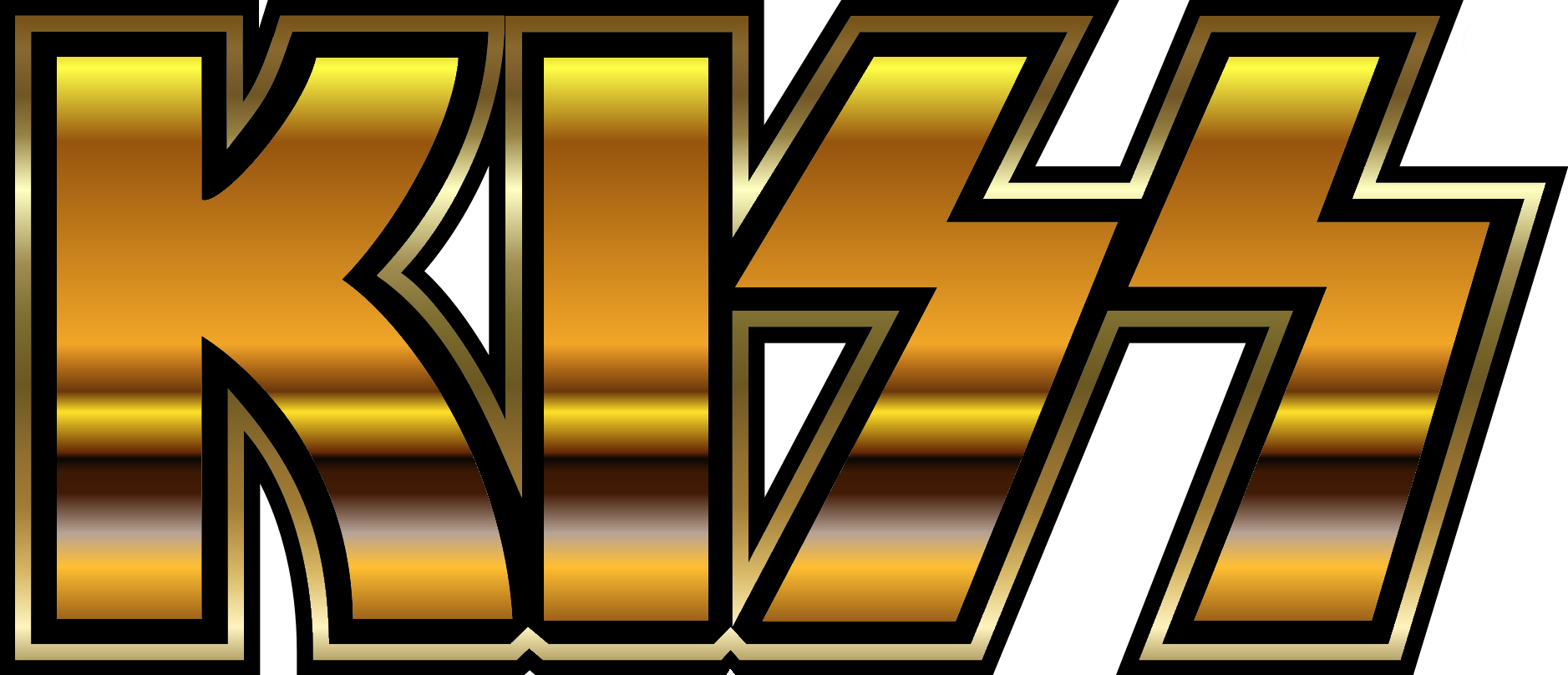 Another Home Made Kiss Logo - Kiss End Of The Road Logo (1877x808), Png Download