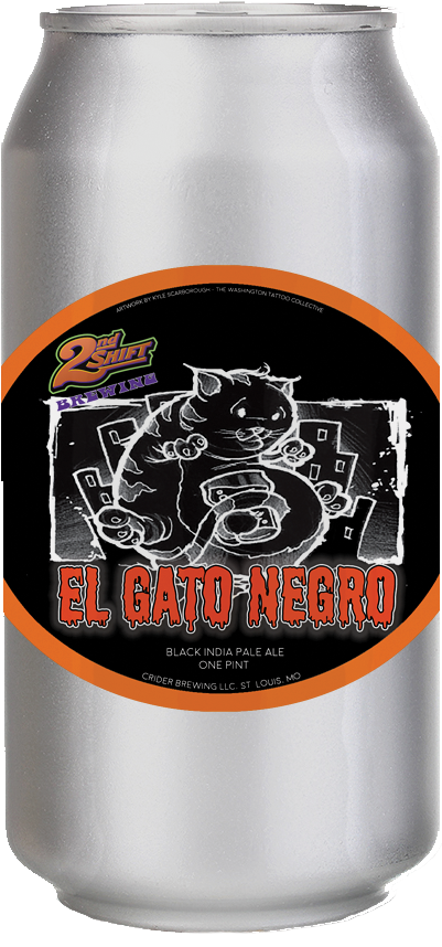 2nd Shift Brewing (400x1458), Png Download