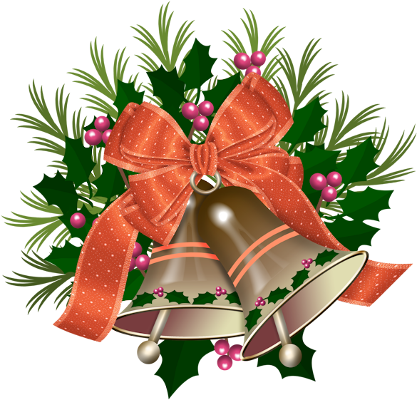 Juleklokker028 - 2018 X Mas Bell (600x600), Png Download