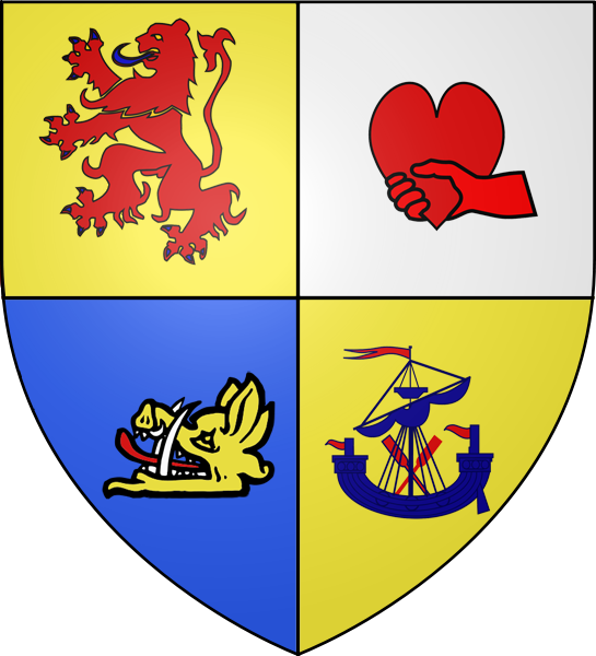 Mackintosh Armorial Bearings - Mowat Coat Of Arms (545x600), Png Download