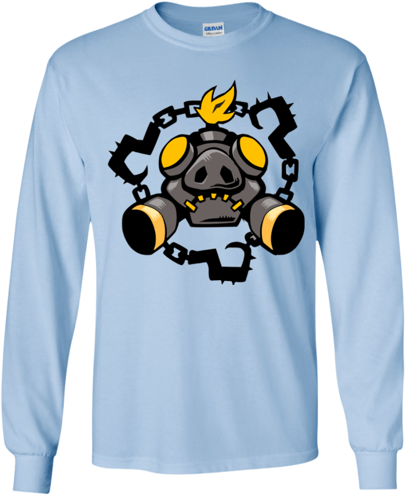 Overwatch Roadhog Chains Spray Youth - T-shirt (1024x1024), Png Download