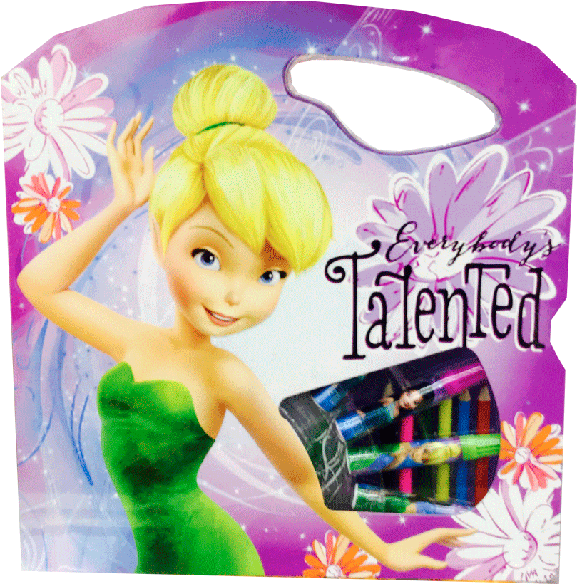 Set De Colorear Asa Tinkerbell - Fairy (1000x1000), Png Download