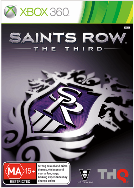 1 Of - Saints Row The Third Xbox 360 (600x600), Png Download