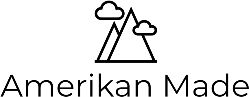 Amerikan Made Logo Black - Gorillapod (1000x491), Png Download