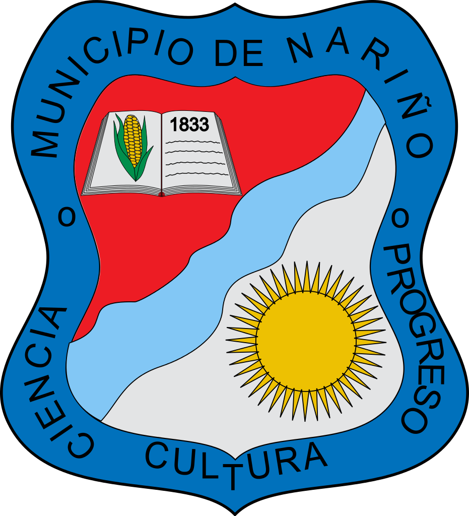 Escudo De Nariño - Municipio De Nariño Cundinamarca (931x1024), Png Download