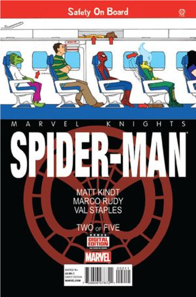 Купете Comics 2014 01 Marvel Knights - Marvel Knights Spider Man #2 (950x950), Png Download