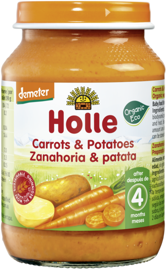 Carrots & Potatoes - Holle Apple And Plum (600x600), Png Download