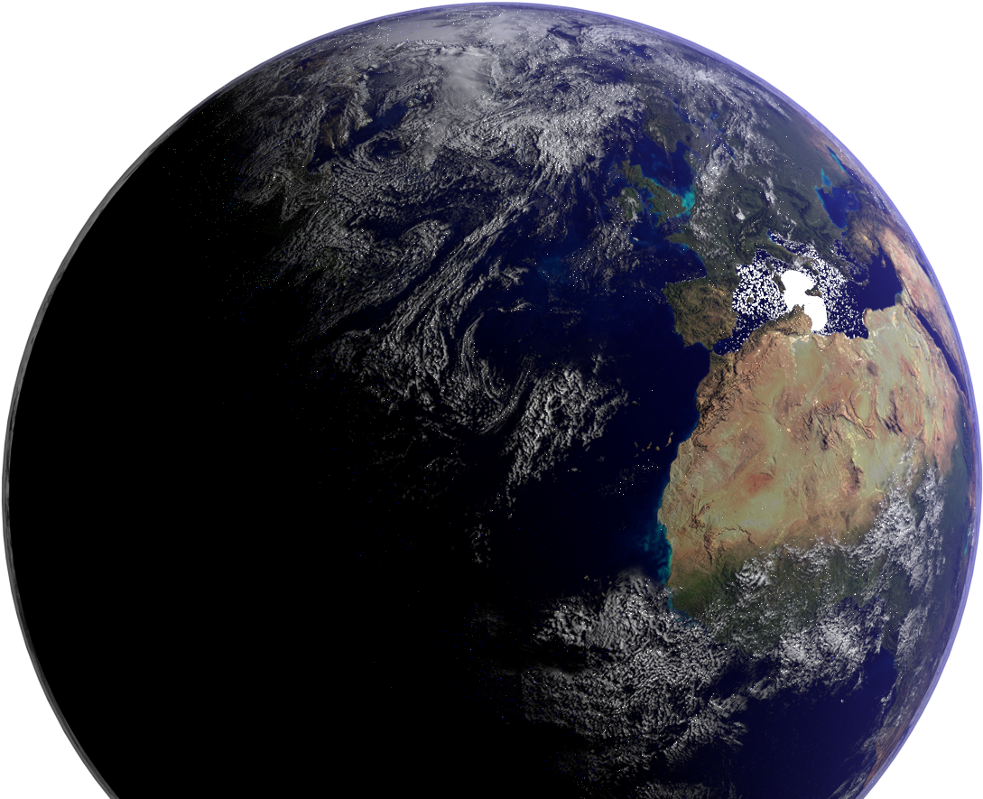 Earth Space Png (960x540), Png Download