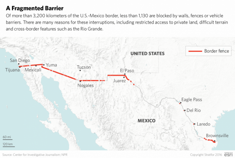 This Map Shows The Existing, Fragmented Border Between - Atlas (784x529), Png Download