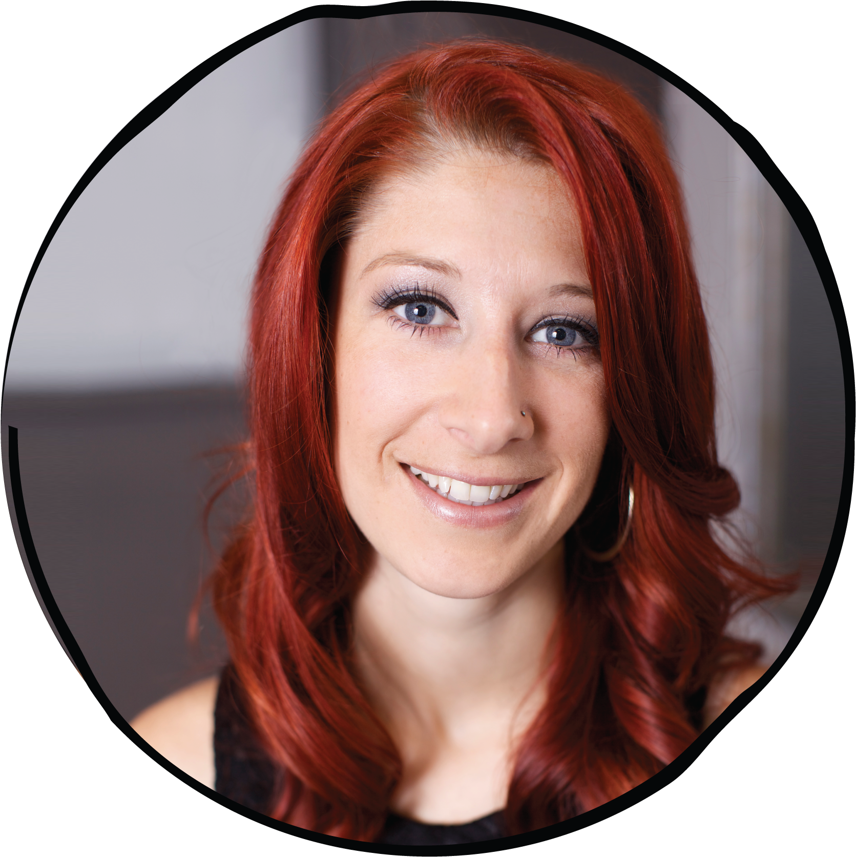 Megan - Red Hair (1693x1690), Png Download