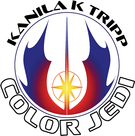 Kanila Tripp Color Jedi - Circle (560x560), Png Download