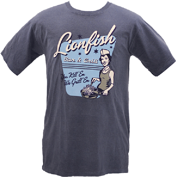 Lionfish-front - Active Shirt (1000x1000), Png Download