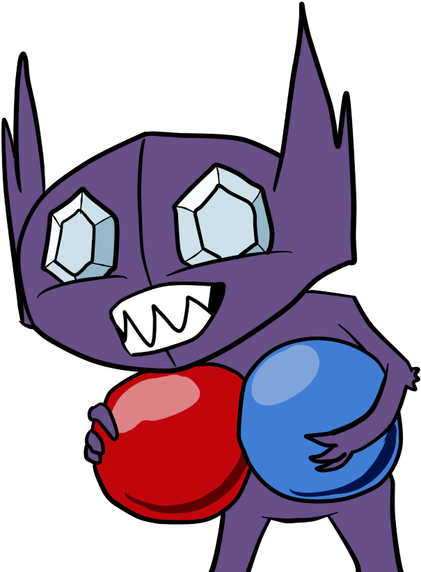 Sableye , - Cartoon (900x900), Png Download