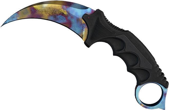 Karambit Case Hardened Csgo - Название Скинов В Кс Го (700x477), Png Download