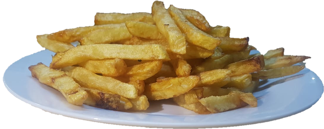 Papas Fritas - French Fries (1110x456), Png Download