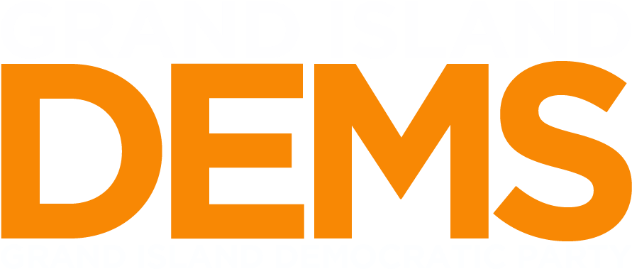 Grand Island Democratic Party - Graphic Design (900x450), Png Download