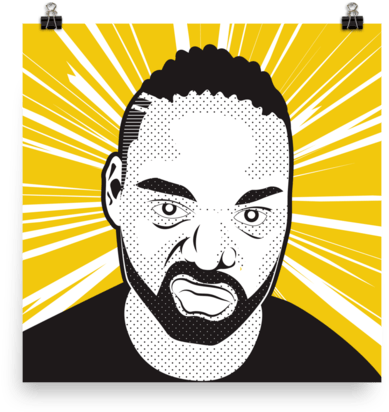 Yellow Vector On Paper Poster - Illustration (600x600), Png Download