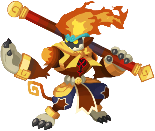 338kib, 642x542, Martial Monkey Khux - Cartoon (642x542), Png Download