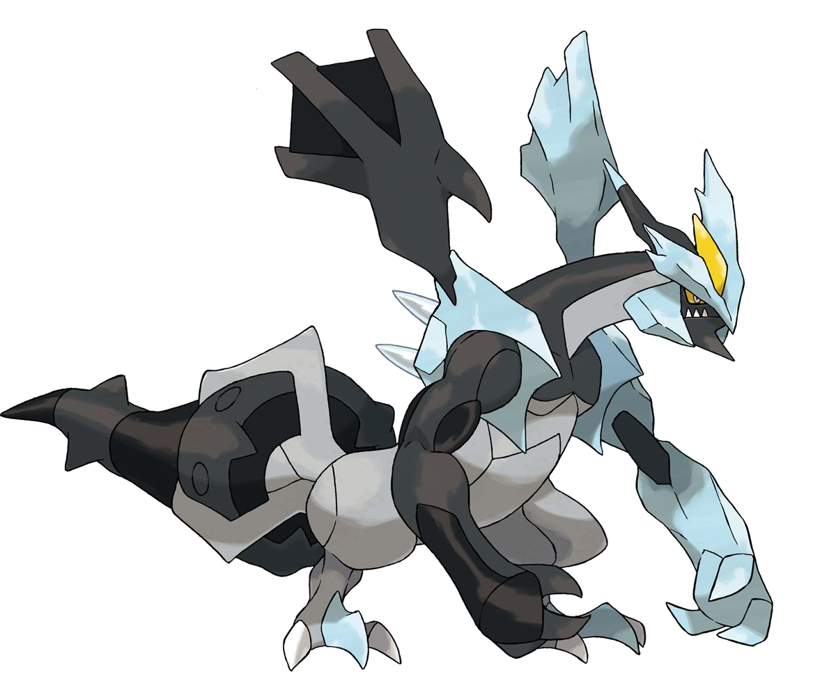 Pokemon Black Kyurem (1167x998), Png Download