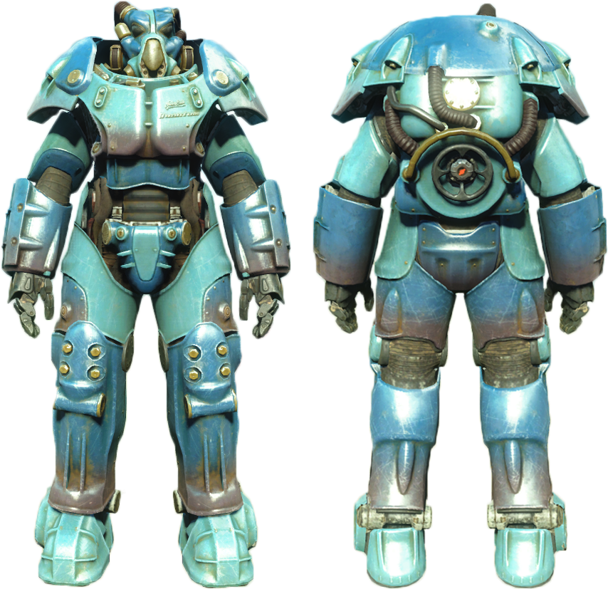 Quantum X-01 Power Armor - Nuka Quantum X0 1 Power Armour (900x900), Png Download