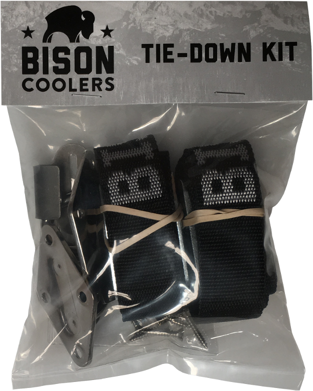 Bison-tiedownkit - Bison Coolers (1000x1000), Png Download