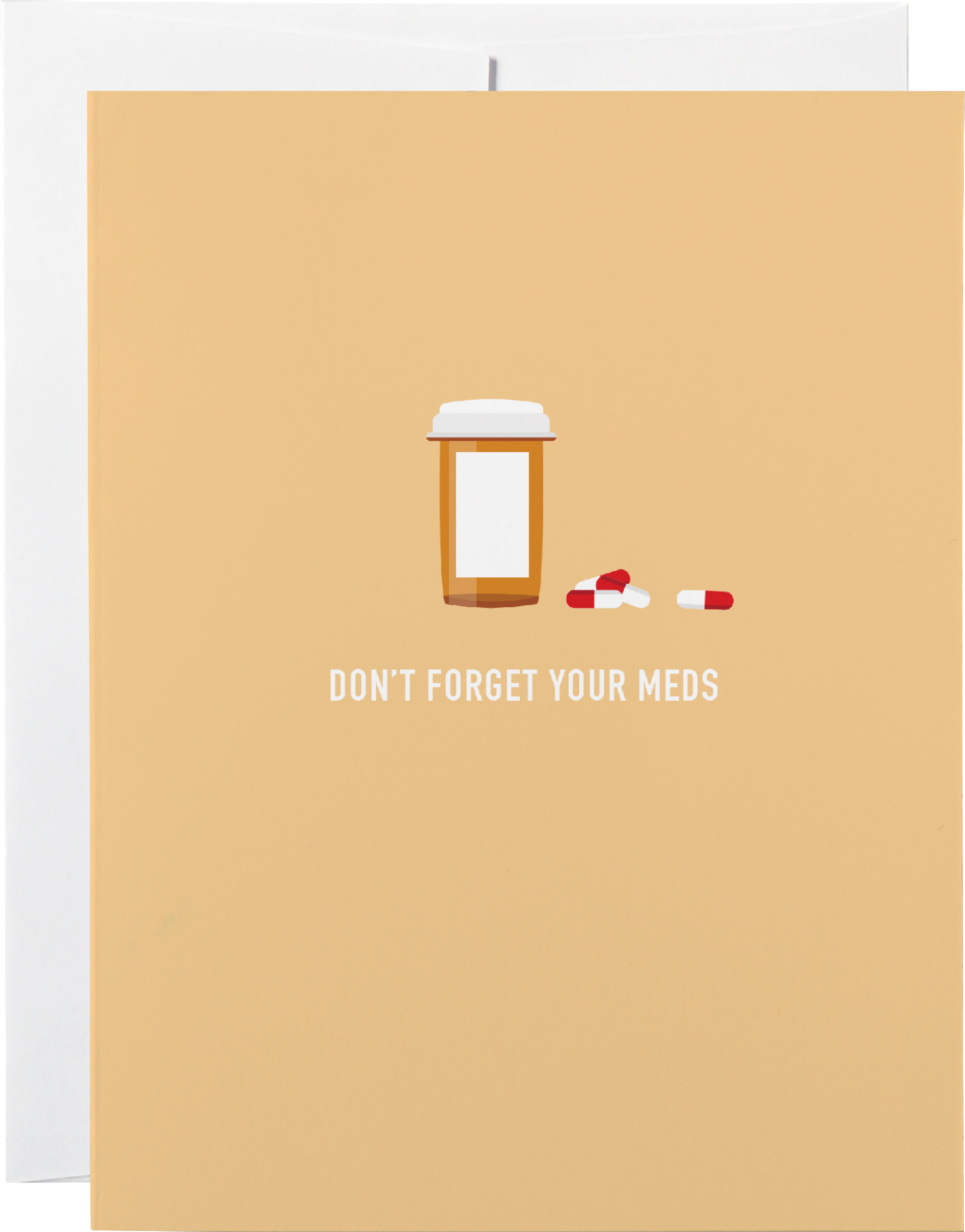 Don't Forget Your Meds - Graphic Design (1667x2083), Png Download
