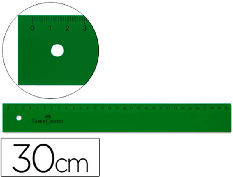 Regla Milimetrada De 30 Cm (800x608), Png Download