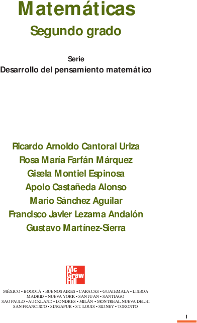 Matemáticas Serie Para La Educación Secundaria Desarrollo - Ontario Math Curriculum (581x765), Png Download