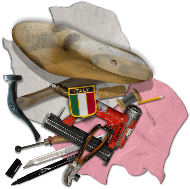 All Custom Shoes Are Handmade By Master Italian Craftsman - Metalworking Hand Tool (623x617), Png Download