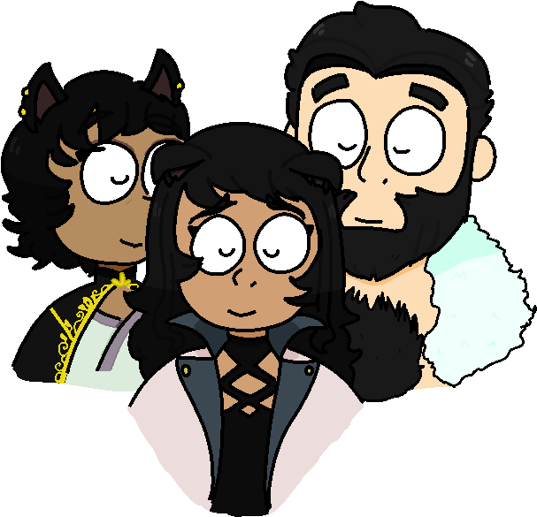 Rwby Blake Belladonna Ghira Belladonna Kali Belladonna - Cartoon (700x600), Png Download