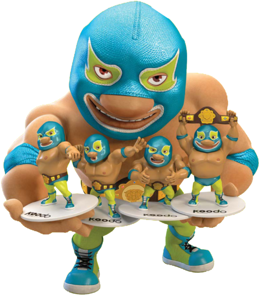 4 It's Cheaper Than 3d - Koodo Wrestler (600x663), Png Download