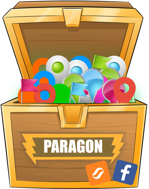 Download Google Maps Markers - Treasure Chest Minecraft (750x750), Png Download