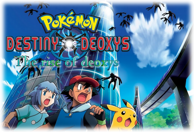 The Rise Of Deoxys - Pokémon 7 Destiny Deoxys (800x543), Png Download