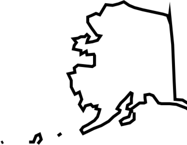 Alaska Clipart Black And White (640x480), Png Download